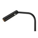 SLV 1001461 Karpo TL, LED Indoor Tischleuchte, Schwarz, 3000K 18x39,3x16 cm