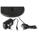 SLV 1001461 Karpo TL, LED Indoor Tischleuchte, Schwarz, 3000K 18x39,3x16 cm