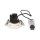 SLV 1000833 Kini LED Outdoor Deckeneinbauleuchte, Weiß, 3000K, 60°, IP65 6,5 cm