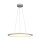 SLV 1003047 Panel 60 Dali Indoor LED Pendelleuchten rund Grau 4000K 3,2 cm