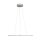 SLV 1003047 Panel 60 Dali Indoor LED Pendelleuchten rund Grau 4000K 3,2 cm
