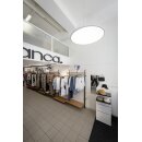 SLV 1003044 Panel 60 Dali Indoor LED Pendelleuchten rund Weiß 3000K 3,2 cm