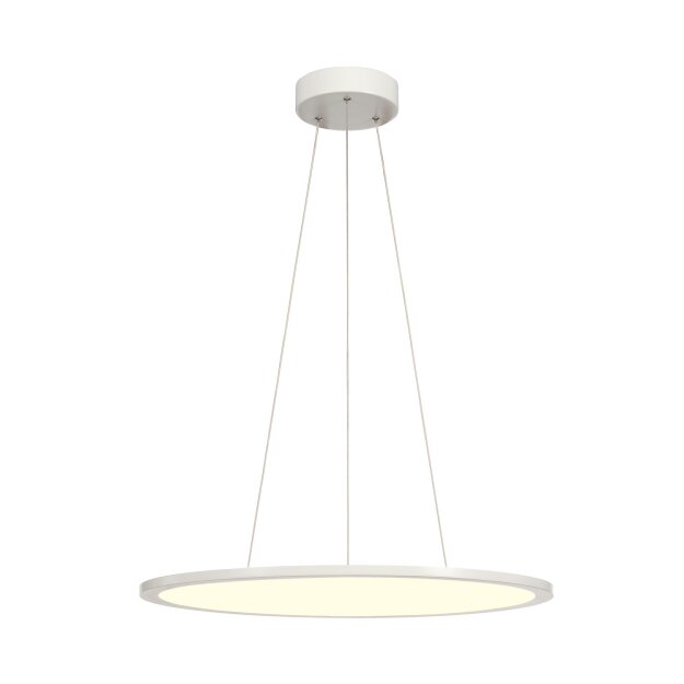 SLV 1003045 Panel 60 Dali Indoor LED Pendelleuchten rund Weiß 4000K 3,2 cm