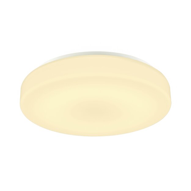 SLV 1002077 Lipsy 50 Drum CW, LED Outdoor Wand- & Deckenaufbauleuchte, Weiß, IP44 3000/4000K 9,6 cm