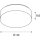 SLV 1002077 Lipsy 50 Drum CW, LED Outdoor Wand- & Deckenaufbauleuchte, Weiß, IP44 3000/4000K 9,6 cm