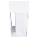 SLV 1002929 Logs In L Indoor LED Wandaufbauleuchte Weiß 2000-3000K Dim-To-Warm 30x7x10 cm