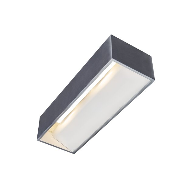 SLV 1002843 Logs In L Indoor LED Wandaufbauleuchte Weiß 3000K Triac dimmbar 30x7x10 cm