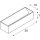 SLV 1002844 Logs In L Indoor LED Wandaufbauleuchte Schwarz/Messing 3000K Triac dimmbar 30x7x10 cm