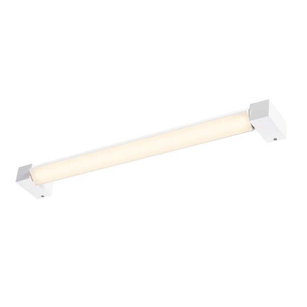 SLV 1001019 Long Grill LED Wand- & Deckenleuchten, Weiß, 3000K 67,8x9x4,5 cm
