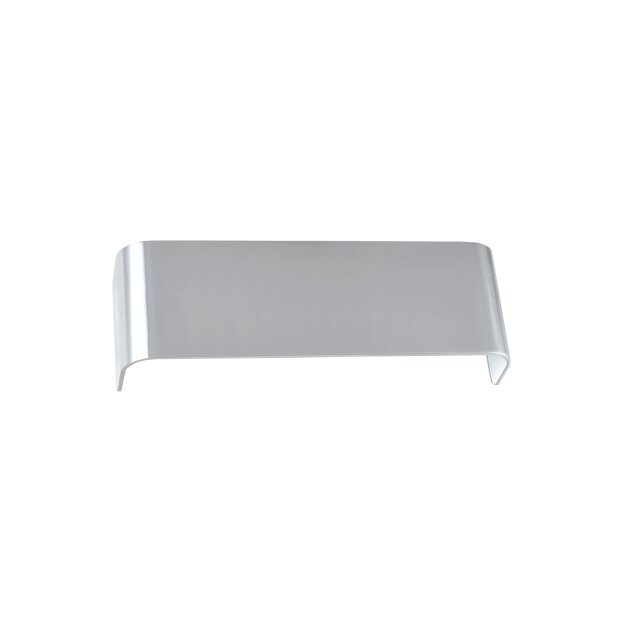 SLV 1000624 Mana Leuchtenschirm 29, Aluminium, Alu poliert 29x9,5x7 cm