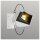 SLV 1001468 Merado Flood WL, LED Indoor Wandaufbauleuchte, Weiß, 3000K, 40° 17,5x10x22,6 cm