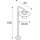SLV 1000822 Molat Pole, Outdoor Stehleuchte, IP44, E27, Anthrazit, max. 60W 100x34 cm