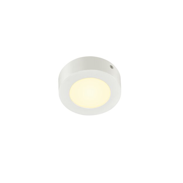 SLV 1003014 Senser 12 Indoor LED Deckenaufbauleuchte rund Weiß 3,5 cm
