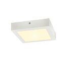 SLV 1003018 Senser 18 Indoor LED Deckenaufbauleuchte eckig Weiß 16,5x16,5x3,5 cm