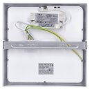 SLV 1003019 Senser 24 Indoor LED Deckenaufbauleuchte eckig Weiß 21,5x21,5x3,5 cm