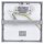 SLV 1003019 Senser 24 Indoor LED Deckenaufbauleuchte eckig Weiß 21,5x21,5x3,5 cm