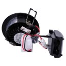 SLV 1003057 New Tria 68 I CS Indoor LED Deckeneinbauleuchte Schwarz rund 3000K 38° m. Treiber Clipfedern 3,3 cm
