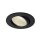 SLV 1003057 New Tria 68 I CS Indoor LED Deckeneinbauleuchte Schwarz rund 3000K 38° m. Treiber Clipfedern 3,3 cm