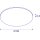 SLV 1000785 Panel 60 rund, LED Indoor Deckenaufbauleuchte, Silbergrau, 3000K 5,5 cm