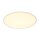 SLV 1000783 Panel 60 rund, LED Indoor Deckenaufbauleuchte, Weiß, 3000K 5,5 cm