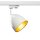 SLV 1002877 Para Cone 14 QPAR51 3 Phasen System Leuchte Weiß/Gold 3-Phasen Adapter 22,5 cm