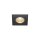 SLV 1002101 Patta-I, LED Outdoor Deckeneinbauleuchte, eckig DL IP65 Schwarz 1800-3000K 8x8x4 cm