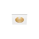 SLV 1002102 Patta-I, LED Outdoor Deckeneinbauleuchte, eckig DL IP65 Weiß 1800-3000K 8x8x4 cm