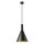 SLV 1002950 Phelia 280 E27 Indoor Pendelleuchte Schwarz/Gold 42 cm