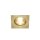 SLV 1002206 Pika QPAR51, quadratisch, Indoor Deckeneinbauleuchte, Messing, starr, max. 50W 7,5x7,5x10 cm