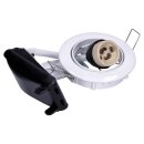 SLV 1000718 Pika QPAR51, Deckeneinbauleuchte, schwenkbar, Weiß, max. 50W 10 cm