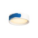 SLV 148005 Plastra LED Deckenleuchte, Weiß, 3000K 7 cm