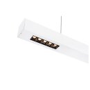 SLV 1000929 Q-Line PD, LED Indoor Pendelleuchte, 2m, BAP, Weiß, 3000K 200x6x6 cm