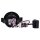 SLV 1003038 Dingilo Indoor LED Deckeneinbauleuchte Schwarz 3000K schwenkbar 4 cm