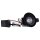 SLV 1003038 Dingilo Indoor LED Deckeneinbauleuchte Schwarz 3000K schwenkbar 4 cm