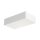 SLV 1000423 Shell 30, WL, LED Indoor Wandaufbauleuchte, 3000K, Weiß 28,6x7x16 cm