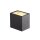 SLV 1002032 Sitra Cube WL, LED Outdoor Wand- & Deckenaufbauleuchte, Anthrazit, IP44, 3000K, 10W 11,5x11x8,4 cm