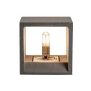 SLV 1000911 Solid Cube Wandleuchte, QT14, Schwarzer...