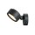 SLV 1002903 Eskina Spot Outdoor Wand- & Deckenaufbauleuchte Anthrazit IP65 dimmbar 22,3 cm