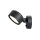 SLV 1002904 Eskina Spot Sensor Outdoor Wand- & Deckenaufbauleuchte Anthrazit IP65 dimmbar 22,3 cm