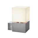 SLV 1000336 Square Wall, E27, Outdoor Wandleuchte,...