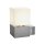 SLV 1000336 Square Wall, E27, Outdoor Wandleuchte, Edelstahl 304, max. 20W, IP44 13x22,5x18 cm