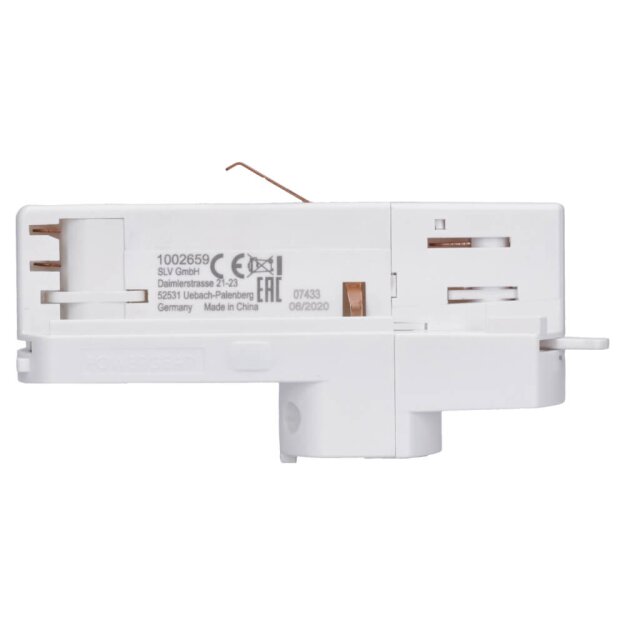 SLV 1002659 S-Track Dali Leuchtenadapter Weiß 11,3x5,5x3,3 cm