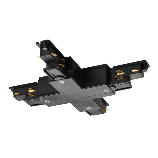 SLV 1002655 S-Track Dali X-Verbinder Schwarz 20,3x20,3x3,3 cm
