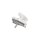 SLV 1001395 Leuchtenadapter, mechanisch für S-Track 3-Phasen Schiene, Verkehrsweiß 6,6x6,6x3,1 cm