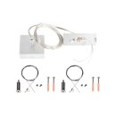 SLV 1001436 Tec Kalu Abhänge-Set, Weiß 8,5x8,5x3 cm