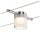 SLV 1002690 Comet, Seilleuchte für Tenseo Niedervolt-Seilsystem, 2700K, Chrom 18,5x7,5 cm
