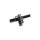 SLV 139090 Cosmic, Lampenhalter für Tenseo Niedervolt-Seilsystem, QR-C51, Schwarz, schwenkbar, 2 Stück 18,5x3x3,1 cm
