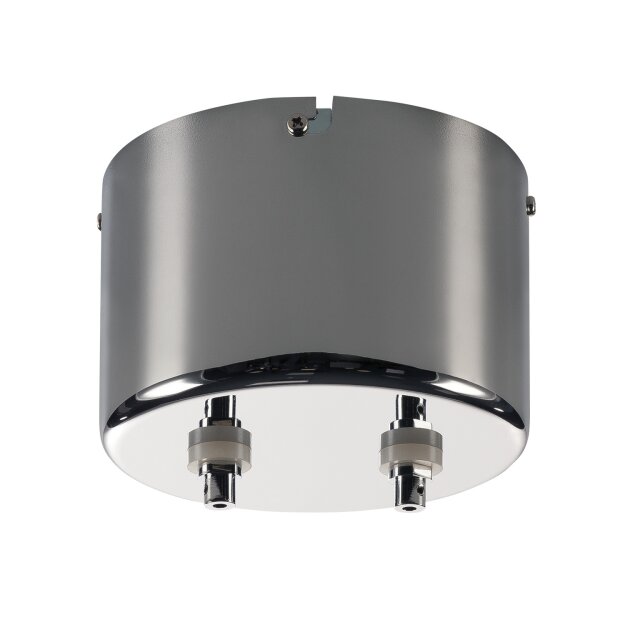 SLV 138992 Transformator, für Tenseo Niedervolt-Seilsystem, Chrom, 210VA 11 cm