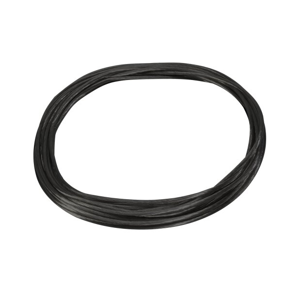 SLV 1002602 Tenseo Niedervolt-Seilsystem, Schwarz, 4mm², 10m 1000x cm