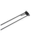 SLV 139082 Teleskop, Seilleuchte für Tenseo Niedervolt-Seilsystem, QR-C51, Chrom, B/H/T 4,5/21-52/1 cm 4,5x25,5x1 cm